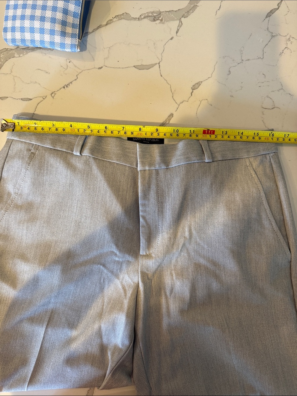 Size 8 Banana Republic Ryan women’s Light Gray Dress Pants - Picture 6 of 7